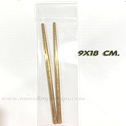 ถุงแก้ว opp แถบกาว ขนาด 5x25 cm. (แพคละ 50 ซอง )